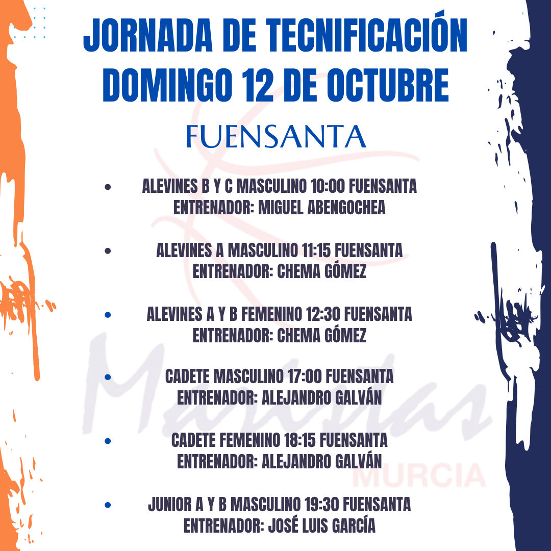 🏀🔵⚪ ¡¡¡ Jornada de Tecnificación !!! ⚪🔵🏀