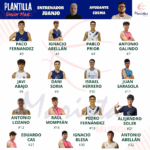 🏀🔵⚪️ PLANTILLA SENIOR MASCULINA 2025/26 ⚪️🔵🏀